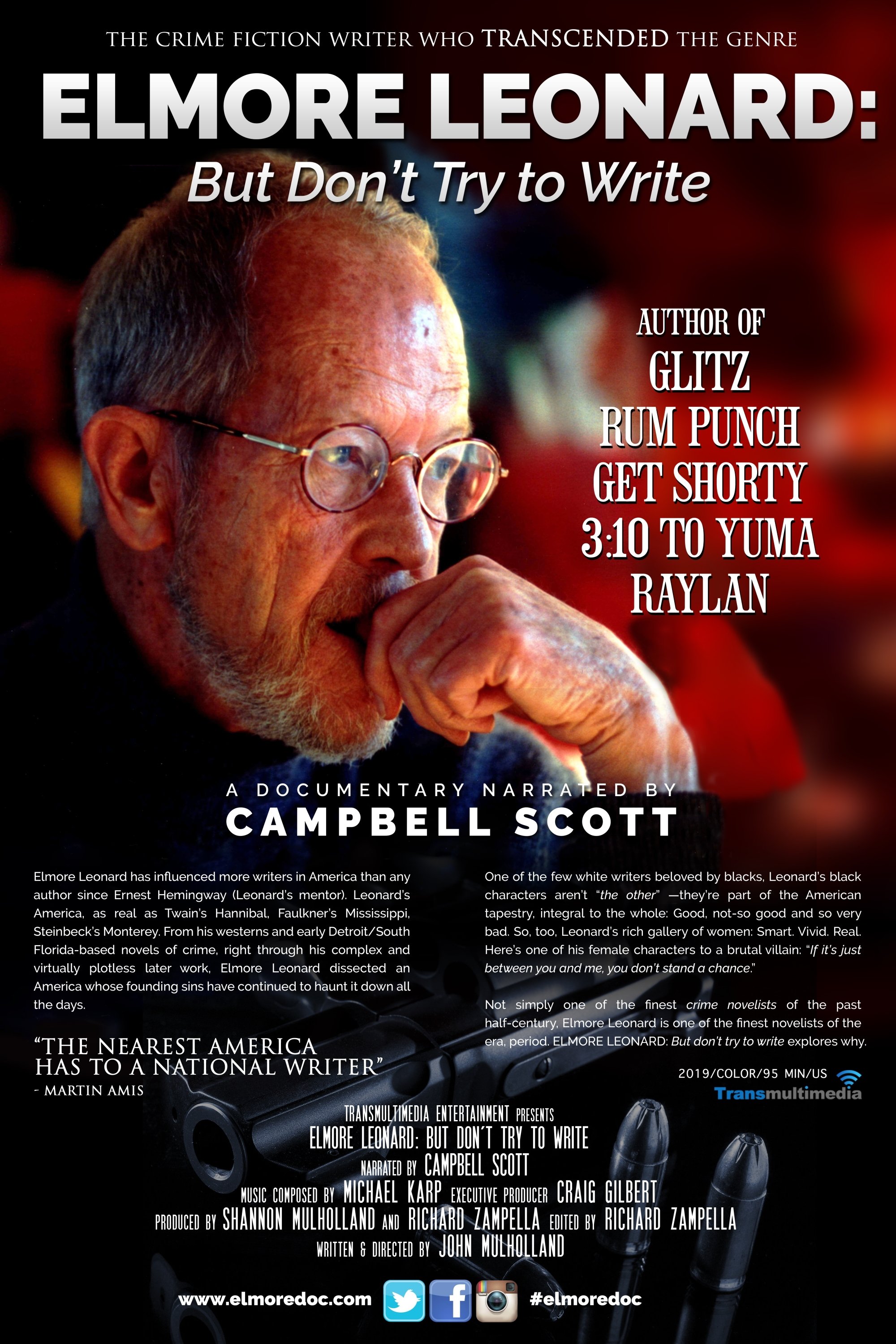 Постер Elmore Leonard: "But Don't Try to Write"